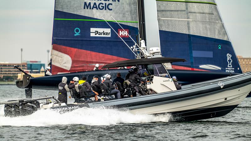 American Magic -  AC75 - November 22, 2022 - Pensacola, Fl - photo © Paul Todd/America's Cup