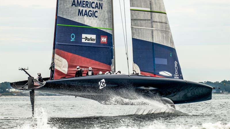 American Magic -  AC75 - November 22, 2022 - Pensacola, Fl photo copyright Paul Todd/America's Cup taken at New York Yacht Club and featuring the AC75 class