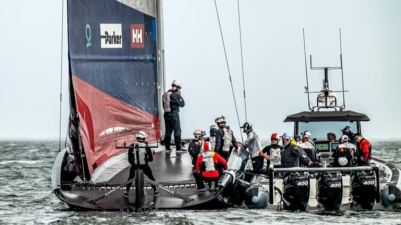 Patriot -  AC75 - November 29, 2022 - Pensacola, Fl - photo © Paul Todd/America's Cup