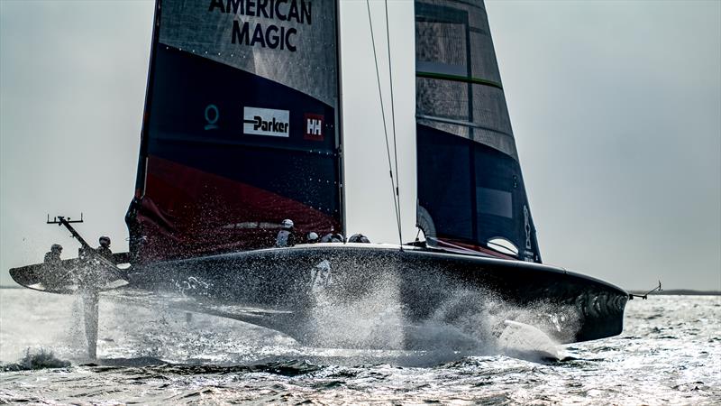 American Magic -  AC75 - December 2, 2022 - Pensacola, Fl photo copyright Paul Todd/America's Cup taken at New York Yacht Club and featuring the AC75 class