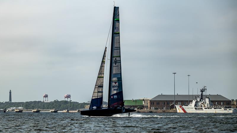 American Magic -  AC75 - December 2, 2022 - Pensacola, Fl - photo © Paul Todd/America's Cup