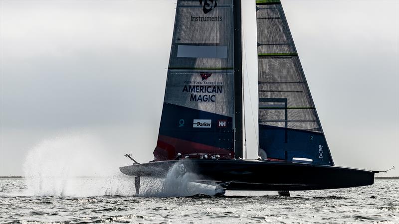 American Magic -  AC75 - December 2, 2022 - Pensacola, Fl - photo © Paul Todd/America's Cup