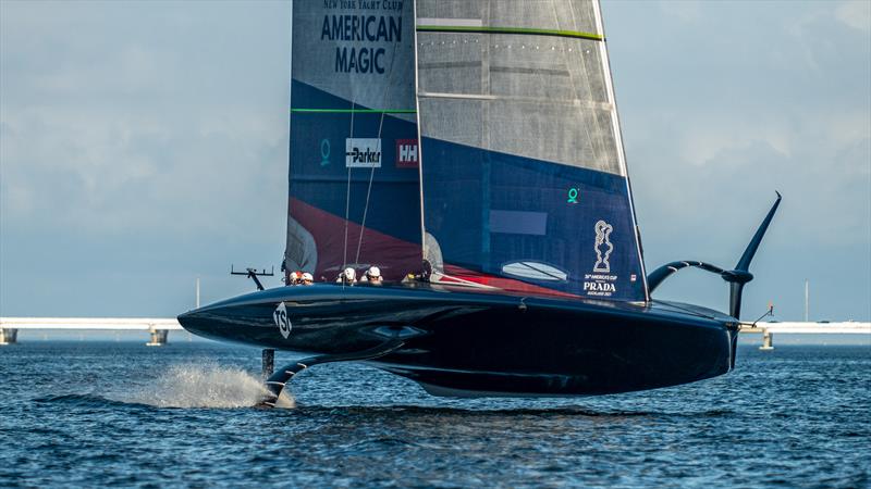 American Magic -  AC75 - December 6, 2022 - Pensacola, Fl photo copyright Paul Todd/American Magic taken at New York Yacht Club and featuring the AC75 class