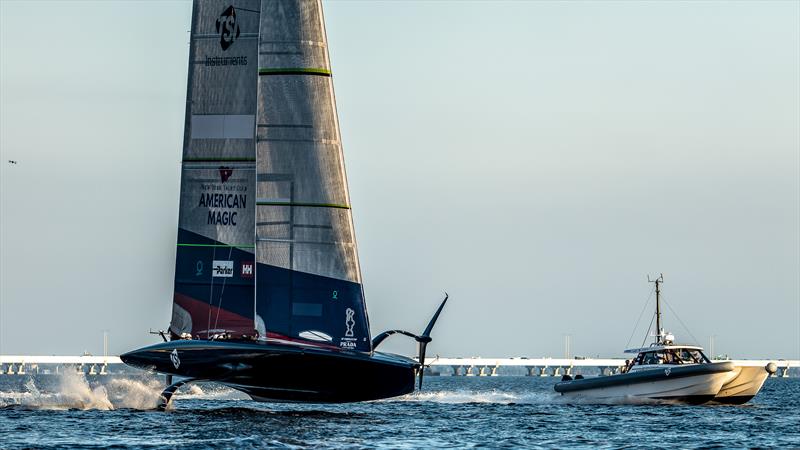 Patriot -  AC75 - December 8, 2022 - Pensacola, Fl - photo © Paul Todd/America's Cup