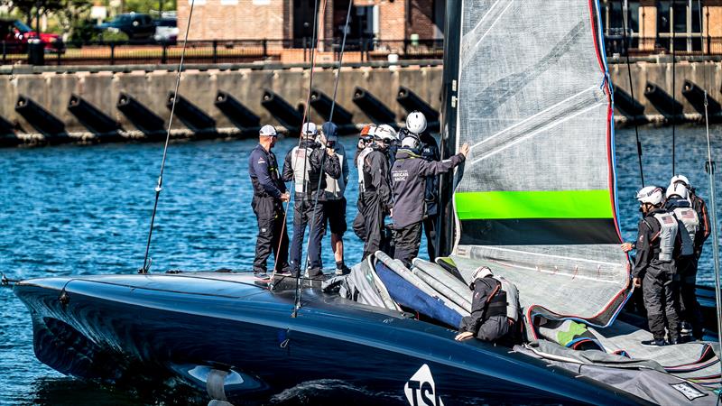 American Magic - Patriot - AC75 - December 1, 2022 - Pensacola, Florida - photo © Paul Todd/America's Cup