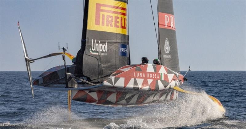 Luna Rossa Prada Pirelli uses Siemens Xcelerator as a Service to accelerate development of an extreme class of optimized America's Cup yacht photo copyright Luna Rossa Prada Pirelli taken at  and featuring the AC75 class