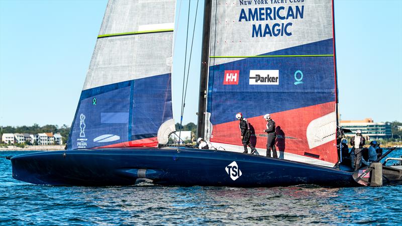 American Magic -  Patriot - AC75 - December 15, 2022 - Pensacola, Florida photo copyright Paul Todd/America's Cup taken at New York Yacht Club and featuring the AC75 class