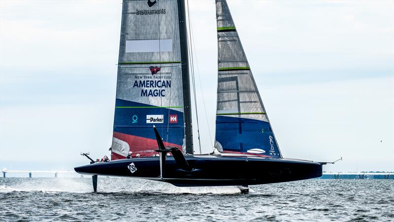 American Magic -  Patriot - AC75 - December 17, 2022 - Pensacola, Florida photo copyright Paul Todd/America's Cup taken at New York Yacht Club and featuring the AC75 class