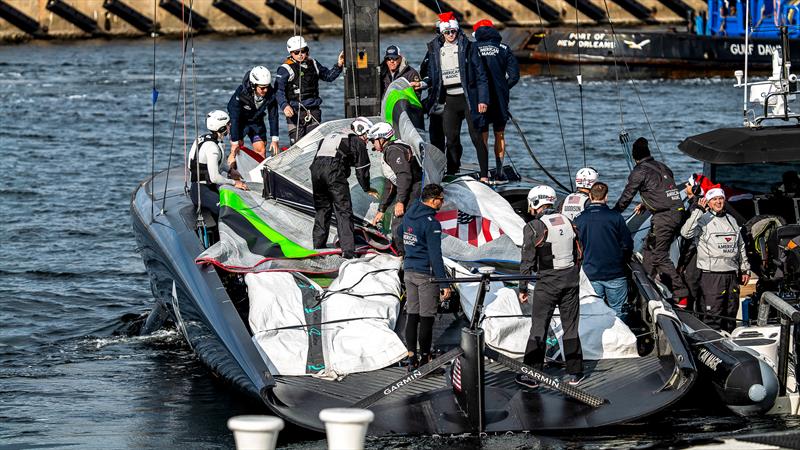 American Magic -  Patriot - AC75 - December 17, 2022 - Pensacola, Florida photo copyright Paul Todd/America's Cup taken at New York Yacht Club and featuring the AC75 class