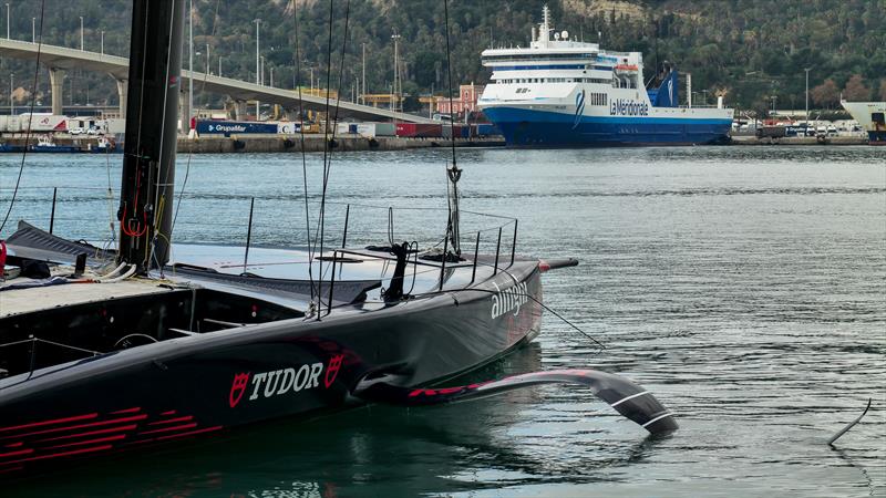 Alinghi Red Bull Racing - AC75 - December 19, 2022 - Barcelona - photo © Justin Busuttil / America's Cup