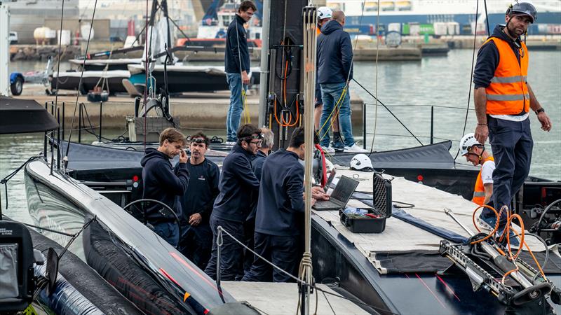 Alinghi Red Bull Racing - AC75 - December 19, 2022 - Barcelona - photo © Justin Busuttil / America's Cup