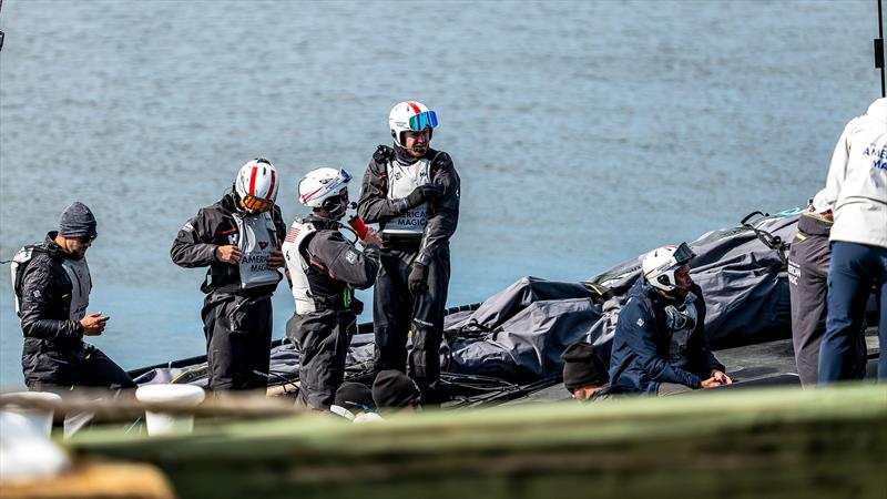 American Magic - Patriot - AC75 - December 19, 2022 - Pensacola, Florida - photo © Paul Todd/America's Cup