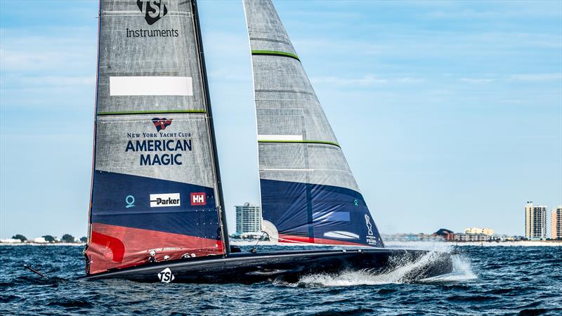 American Magic - Patriot - AC75 - December 19, 2022 - Pensacola, Florida - photo © Paul Todd/America's Cup