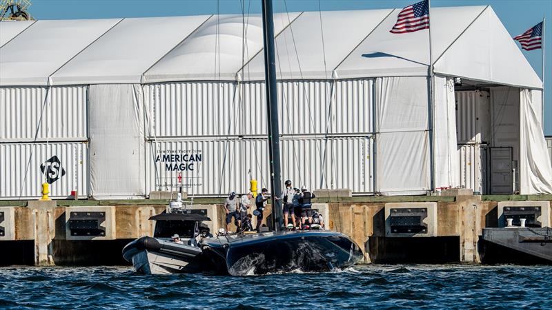 American Magic -  Patriot - AC75 - January 4, 2023 - Pensacola, Florida photo copyright Paul Todd/America's Cup taken at New York Yacht Club and featuring the AC75 class