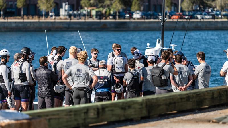 American Magic -  Patriot - AC75 - January 4, 2023 - Pensacola, Florida - photo © Paul Todd/America's Cup