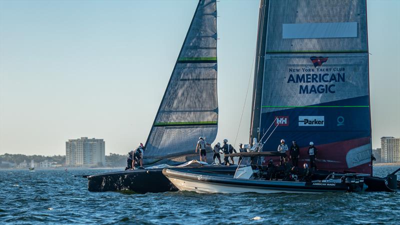 American Magic -  Patriot - AC75 - January 4, 2023 - Pensacola, Florida photo copyright Paul Todd/America's Cup taken at New York Yacht Club and featuring the AC75 class