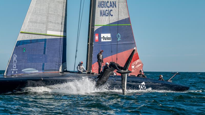 American Magic -  Patriot - AC75 - January 5, 2023 - Pensacola, Florida photo copyright Paul Todd/America's Cup taken at New York Yacht Club and featuring the AC75 class