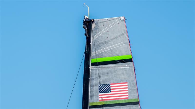 American Magic -  Patriot - AC75 - January 5, 2023 - Pensacola, Florida photo copyright Paul Todd/America's Cup taken at New York Yacht Club and featuring the AC75 class