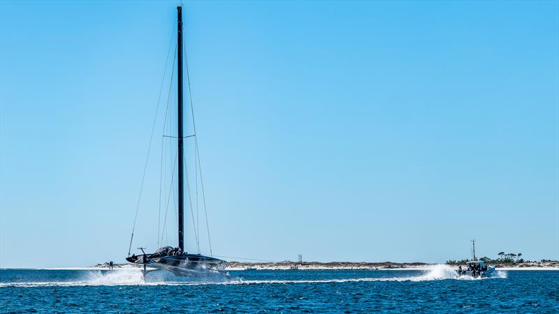 American Magic -  Patriot - AC75 - January 5, 2023 - Pensacola, Florida photo copyright Paul Todd/America's Cup taken at New York Yacht Club and featuring the AC75 class