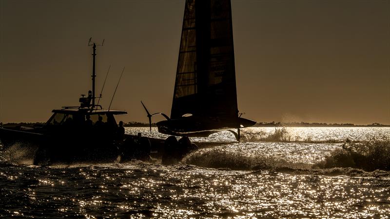 American Magic -  Patriot - AC75 - January 7, 2023 - Pensacola, Florida - photo © Paul Todd/America's Cup