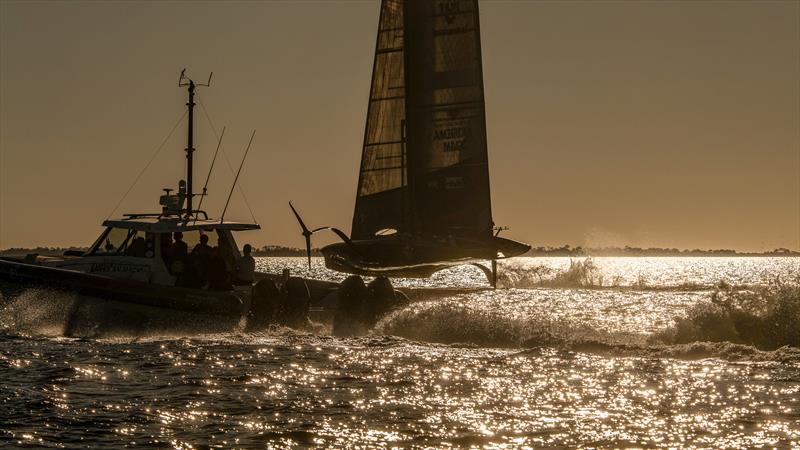 American Magic -  Patriot - AC75 - January 7, 2023 - Pensacola, Florida - photo © Paul Todd/America's Cup