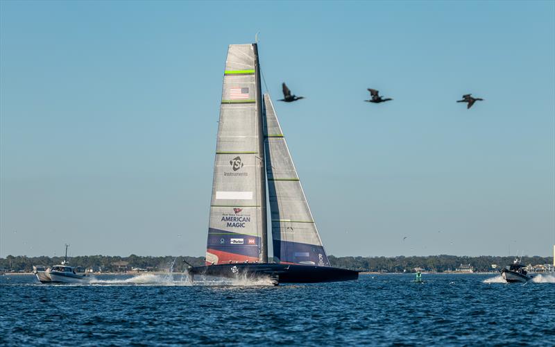 American Magic -  Patriot - AC75 - January 7, 2023 - Pensacola, Florida - photo © Paul Todd/America's Cup