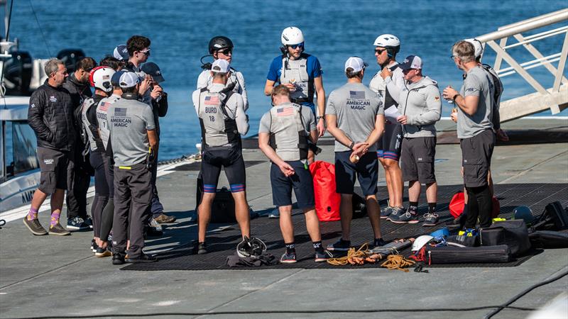 American Magic -  Patriot - AC75 - January 7, 2023 - Pensacola, Florida - photo © Paul Todd/America's Cup