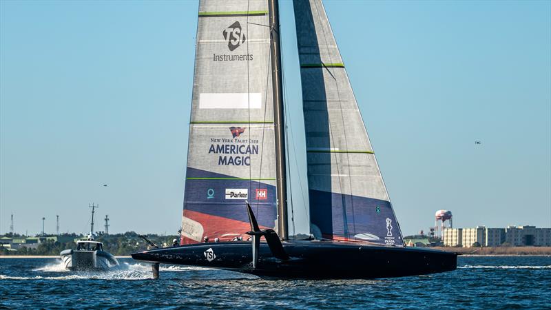 American Magic -  Patriot - AC75 - January 7, 2023 - Pensacola, Florida - photo © Paul Todd/America's Cup