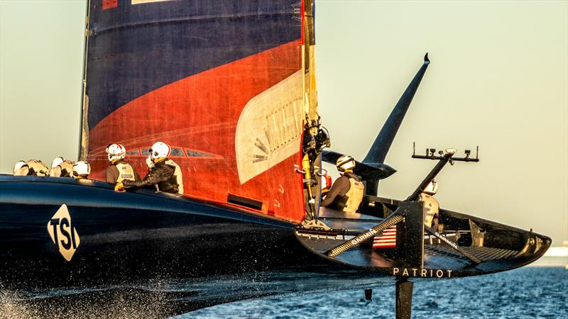 American Magic - Patriot - AC75 - January11, 2023 - Pensacola, Florida - photo © Paul Todd/America's Cup