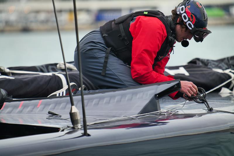 Alinghi Red Bull Racing - AC75 - January 11, 2023 - Barcelona - photo © Alex Carabi / America's Cup