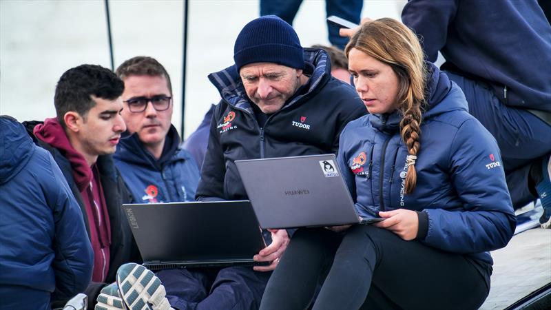 Alinghi Red Bull Racing -  AC75 - January 11, 2023 - Barcelona photo copyright Alex Carabi / America's Cup taken at Société Nautique de Genève and featuring the AC75 class