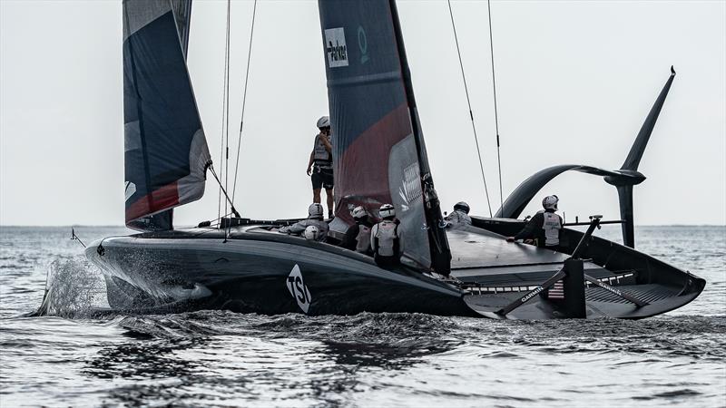 In a speed build - American Magic -  Patriot - AC75 - January 17, 2023 - Pensacola, Florida - photo © Paul Todd/America's Cup