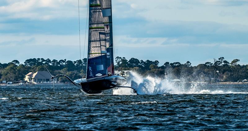 American Magic -  Patriot - AC75 - January 25, 2023 - Pensacola, Florida photo copyright Paul Todd/America's Cup taken at New York Yacht Club and featuring the AC75 class