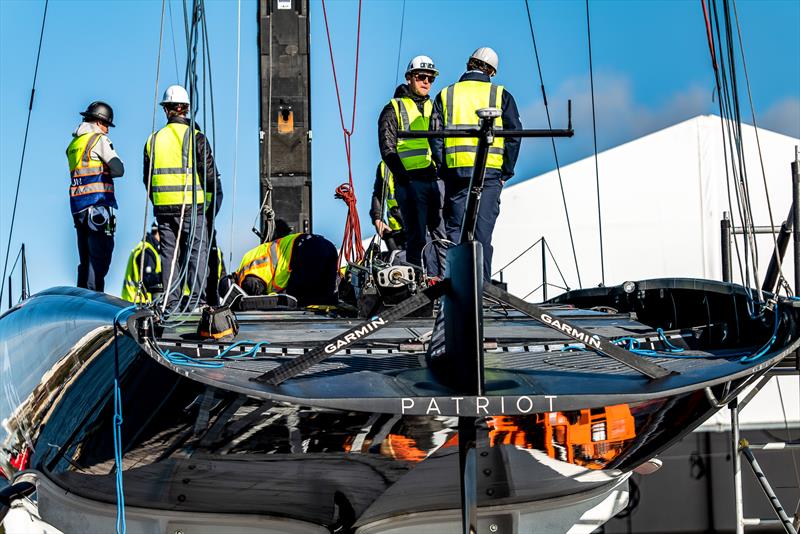 American Magic -  Patriot - AC75 - January 26, 2023 - Pensacola, Florida - photo © Paul Todd/America's Cup