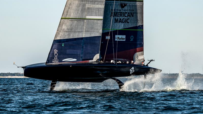 American Magic -  Patriot - AC75 - January 26, 2023 - Pensacola, Florida photo copyright Paul Todd / Outside Images taken at New York Yacht Club and featuring the AC75 class