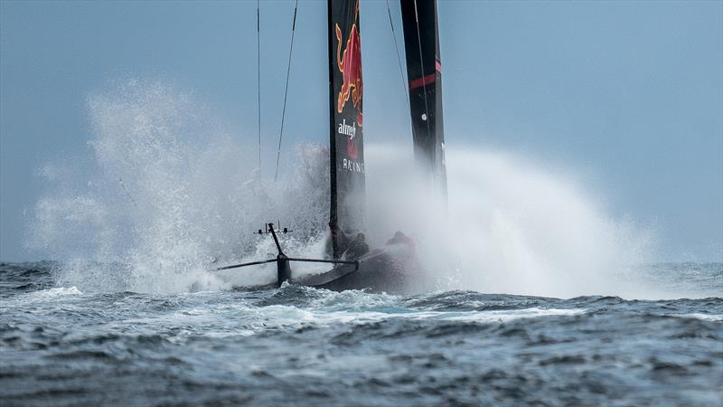 Alinghi Red Bull Racing -  AC75 - January 27, 2023 - Barcelona photo copyright Alex Carabi / America's Cup taken at Société Nautique de Genève and featuring the AC75 class