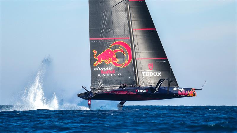 Alinghi Red Bull Racing -  AC75 - January 30, 2023 - Barcelona photo copyright Alex Carabi / America's Cup taken at Société Nautique de Genève and featuring the AC75 class