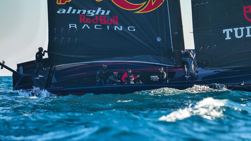 Alinghi Red Bull Racing -  AC75 - January 30, 2023 - Barcelona - photo © Alex Carabi / America's Cup