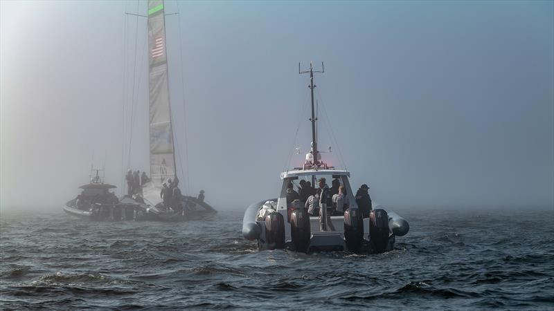 American Magic - Patriot -  AC75 - January 30, 2023 - Pensacola - photo © Paul Todd/America's Cup