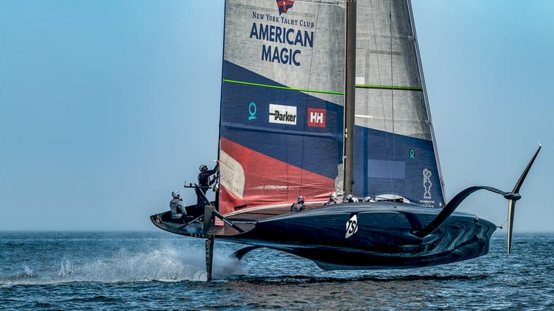 American Magic - Patriot -  AC75 - January 30, 2023 - Pensacola - photo © Paul Todd/America's Cup