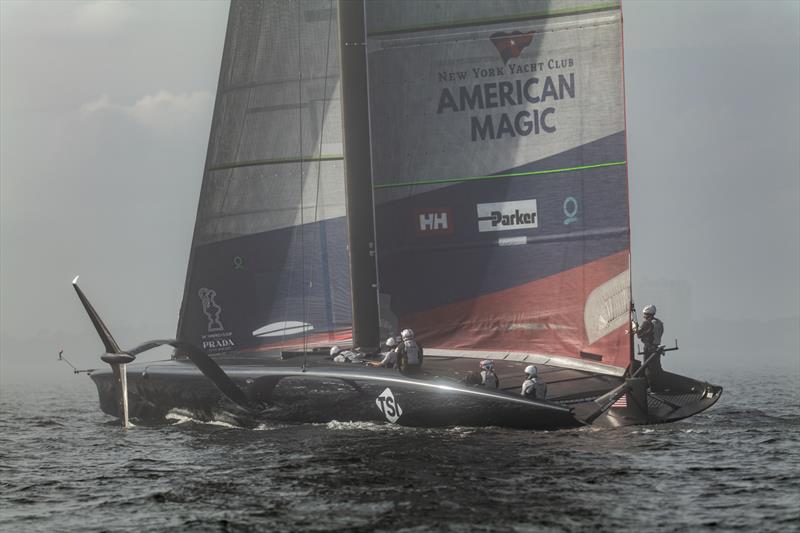 American Magic - Patriot -  AC75 - January 30, 2023 - Pensacola - photo © Paul Todd/America's Cup