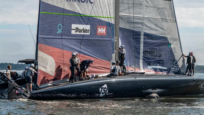 American Magic  -  AC75 - January 31, 2023 - Pensacola - photo © Paul Todd/America's Cup