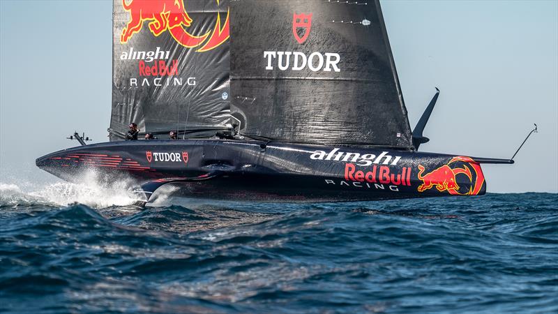 Alinghi Red Bull Racing - AC75 - February 1, 2023 - Barcelona - photo © Alex Carabi / America's Cup