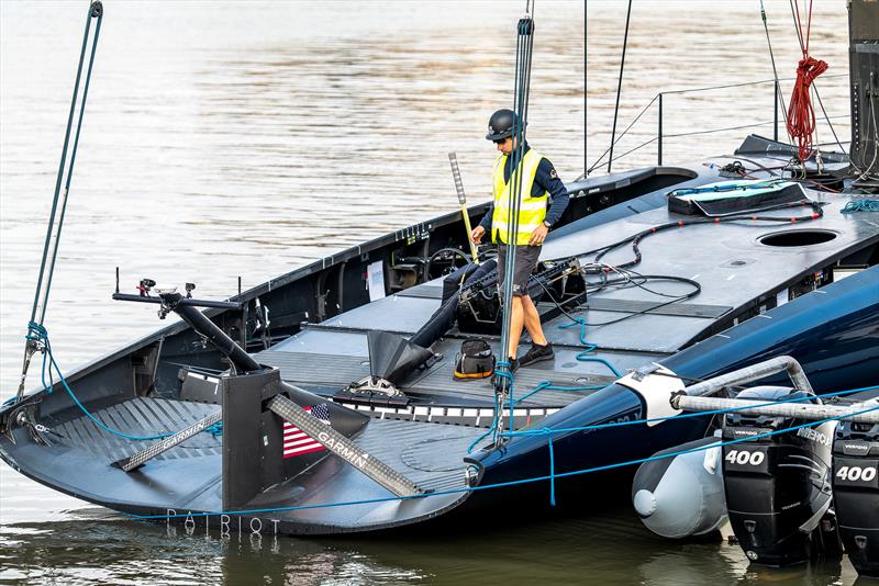 American Magic  -  AC75 - February 2, 2023 - Pensacola photo copyright Paul Todd/America's Cup taken at New York Yacht Club and featuring the AC75 class