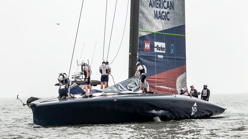 American Magic - AC75 - February 2, 2023 - Pensacola - photo © Paul Todd/America's Cup