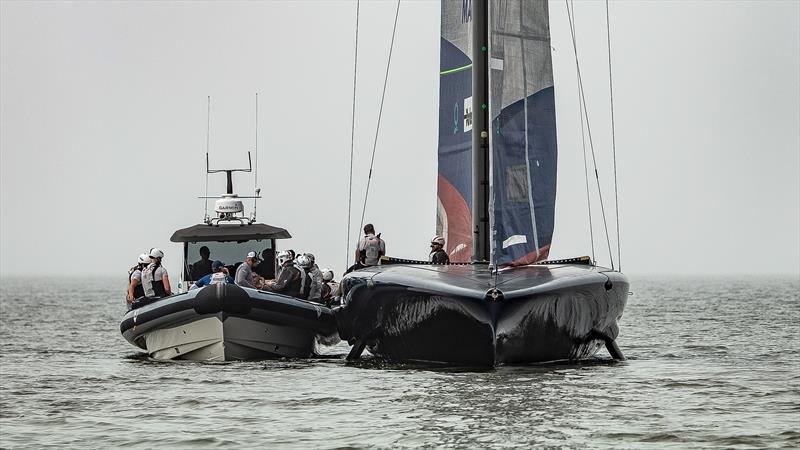 American Magic  -  AC75 - February 2, 2023 - Pensacola photo copyright Paul Todd/America's Cup taken at New York Yacht Club and featuring the AC75 class