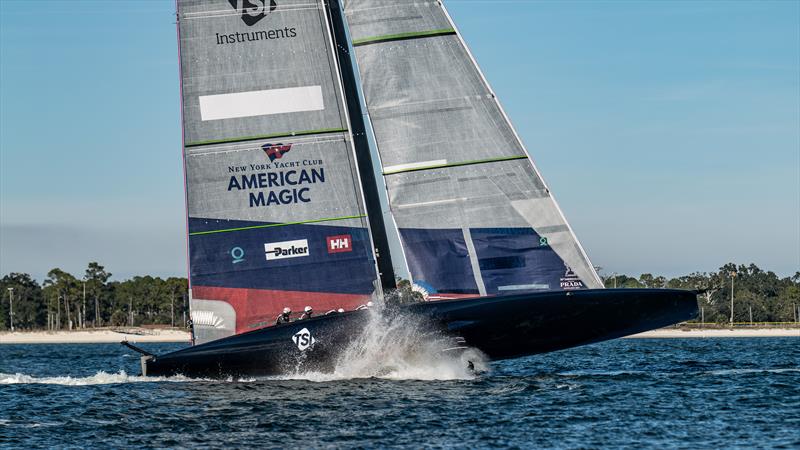 American Magic  -  AC75 - February 4, 2023 - Pensacola - photo © Paul Todd/America's Cup