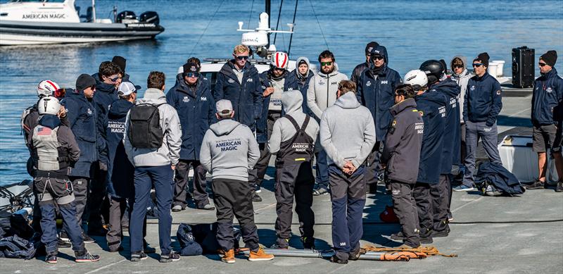 American Magic  -  AC75 - February 4, 2023 - Pensacola photo copyright Paul Todd/America's Cup taken at New York Yacht Club and featuring the AC75 class