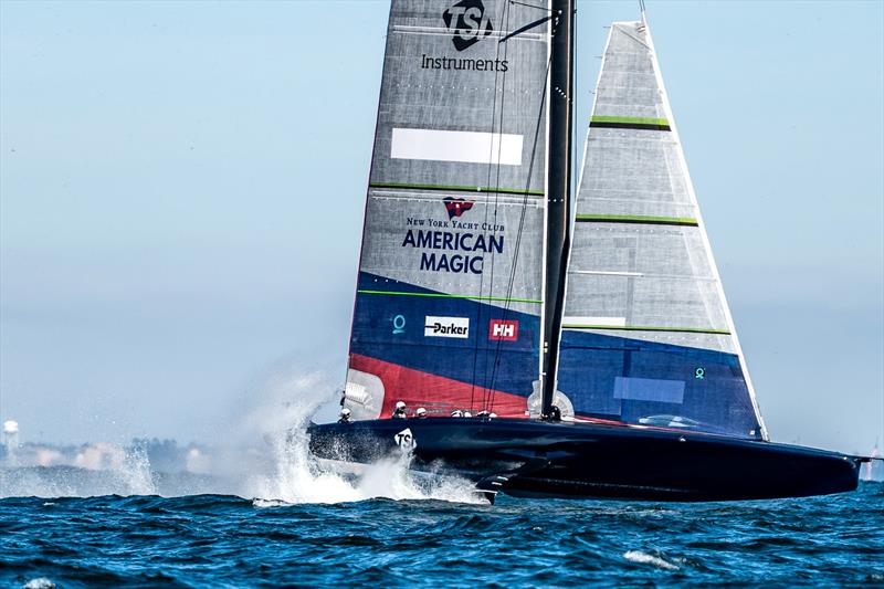 American Magic  -  AC75 - February 4, 2023 - Pensacola photo copyright Paul Todd/America's Cup taken at New York Yacht Club and featuring the AC75 class