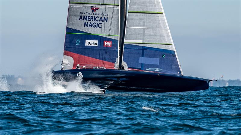 American Magic  -  AC75 - February 4, 2023 - Pensacola photo copyright Paul Todd/America's Cup taken at New York Yacht Club and featuring the AC75 class